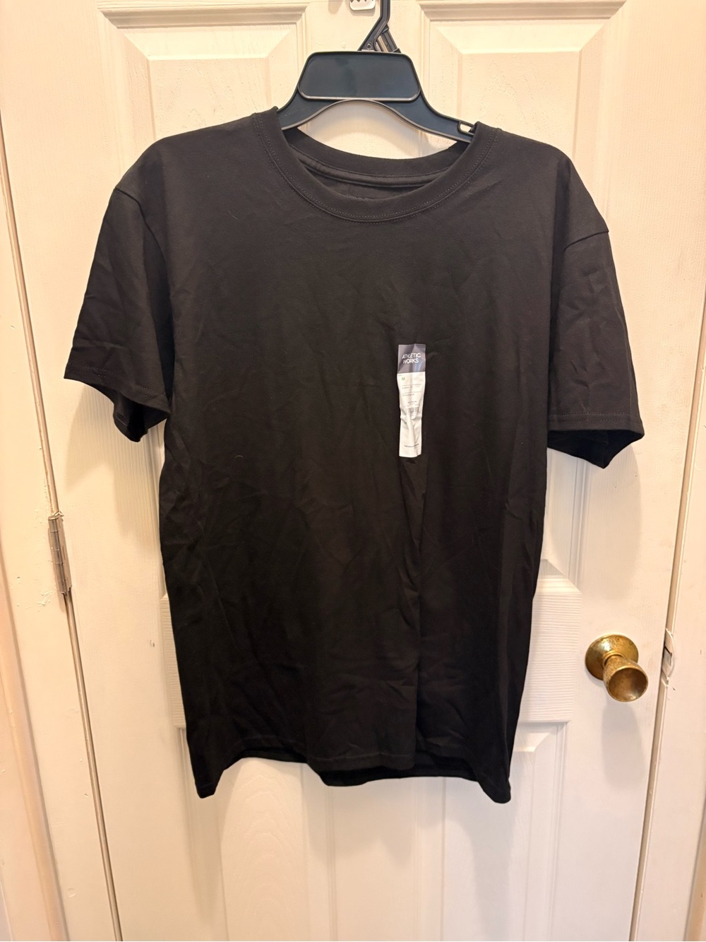 Athletic Works Black Short Sleeve Crew Tee